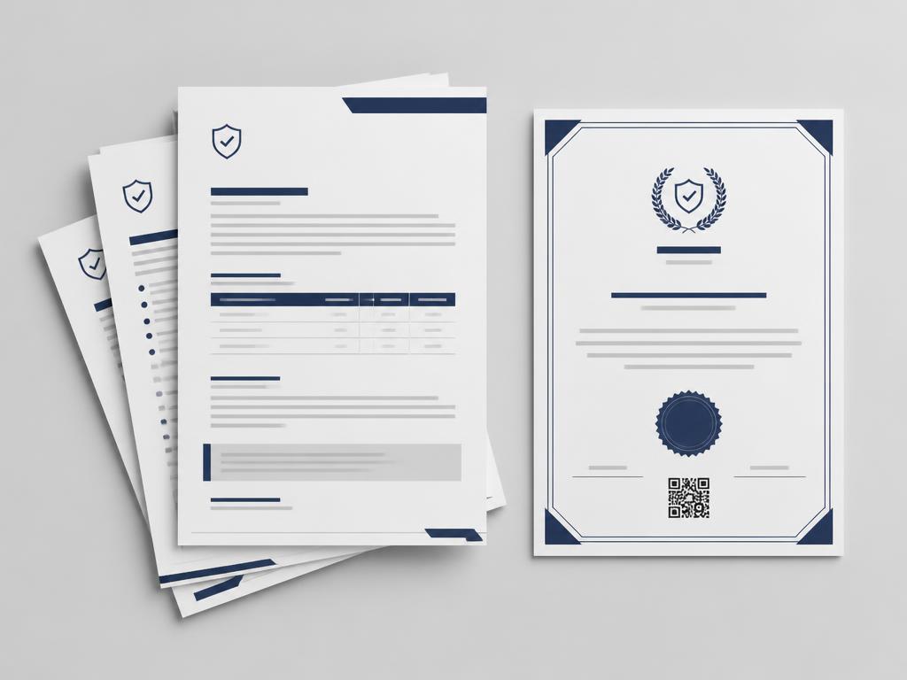 Documentos legales y certificado de implantación generados por CanalÉtico